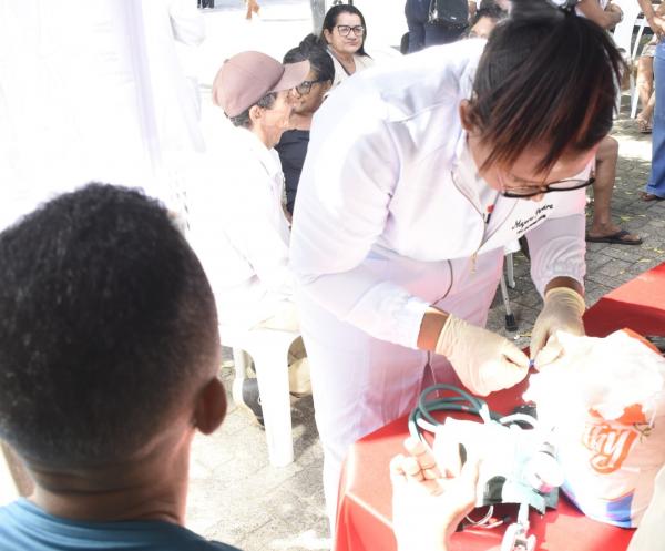 A feira de serviços teve milhares de atendimentos. (Imagem:Francisco Gilásio)