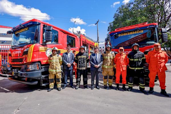 Corpo de Bombeiros celebra aniversário de 81 anos com promoções e entrega de novos equipamentos(Imagem:Gabriel Paulino)
