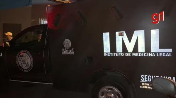 Instituto de Medicina Legal (IML) em Teresina.(Imagem:Laura Moura / g1)