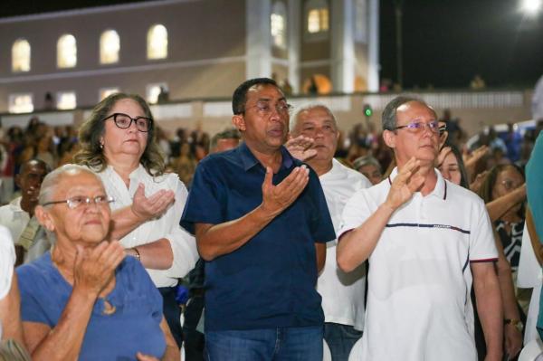  Ciro Nogueira participa do tradicional festejo de São Miguel Arcanjo(Imagem:Ascom)