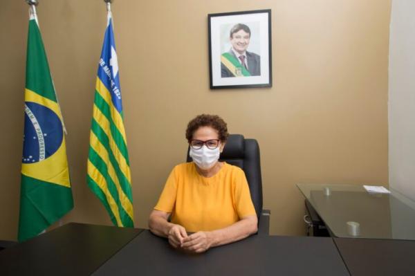 Regina Sousa, governadora do Piauí em exercício.(Imagem:Divulgação)