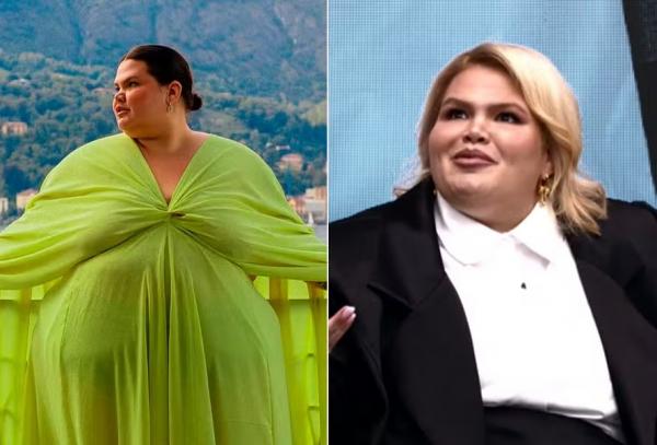 Thais Carla antes da cirurgia e nesta quarta-feira (11).(Imagem: Reprodução Instagram)