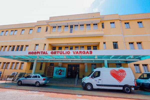Hospital Get&uacute;lio Vargas (HGV), em Teresina.(Imagem:Ascom Sesapi)