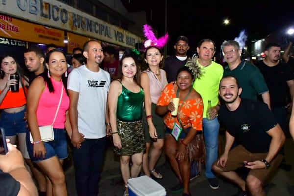 Arrastão com Rubinho reúne milhares de foliões na primeira noite do Carnaval 2023(Imagem:Secom)