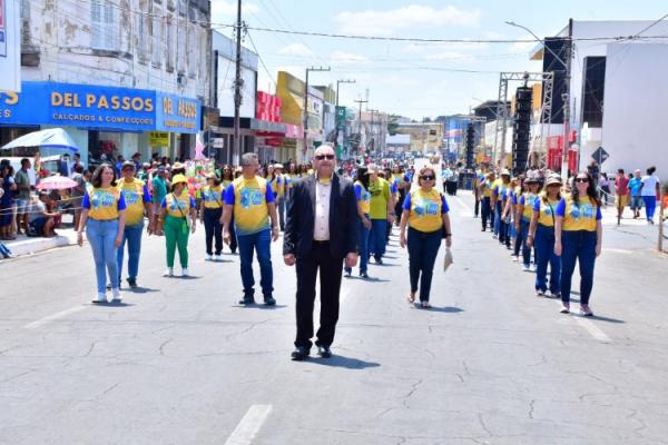 Desfile Cívico marca as comemorações pela Independência do Brasil em Floriano.(Imagem:Secom)