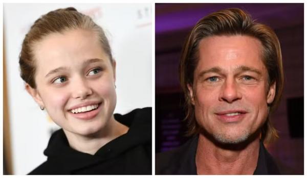 Filha de Angelina Jolie com Brad Pitt, a jovem Shiloh Jolie Pitt decidiu ir morar com o pai.(Imagem:Getty Images)