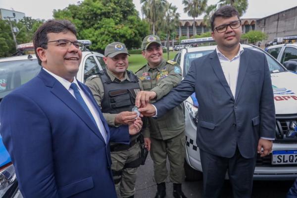 Governador entrega 200 viaturas e destaca evolução na segurança pública do Piauí(Imagem: Divulgação)