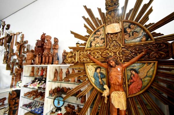 Exposição celebra a Semana de Valorização da Arte Santeira do Piauí(Imagem:Divulgação)