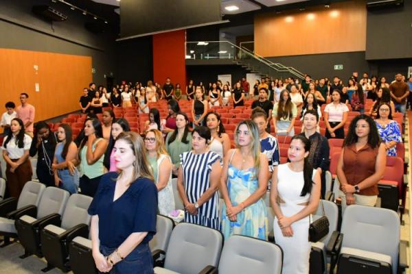Prefeitura de Floriano realiza I Simp&oacute;sio Interdisciplinar em Sa&uacute;de Mental e fortalece rede de aten&ccedil;&atilde;o psicossocial.(Imagem:Secom)