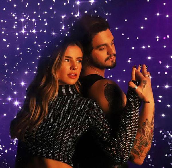 Giulia Be é atacada nas redes sociais após publicar trecho de clipe com Luan Santana(Imagem:Reprodução)