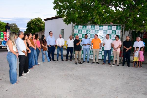 Os vereadores Marcony Alisson e Antônio José representaram a Câmara.(Imagem:CMF)