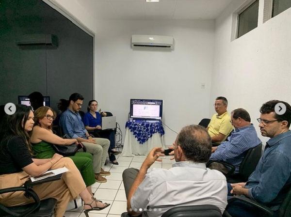 CDL de Floriano discute planos para fomentar o comércio local em reunião com diretores.(Imagem:Reprodução/Instagram)