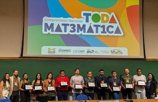 Professor da rede estadual conquista prêmio do MEC com trabalho inovador em Matemática(Imagem:Ascom Seduc)