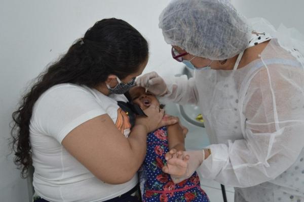 Apenas 10% das crianças de Teresina foram vacinadas contra poliomielite, alerta FMS(Imagem:Reprodução)