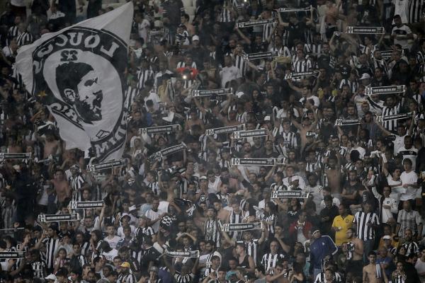 Torcida do Botafogo Maracanã - Flamengo x Botafogo.(Imagem:Vitor Silva / SSpress / Botafogo)