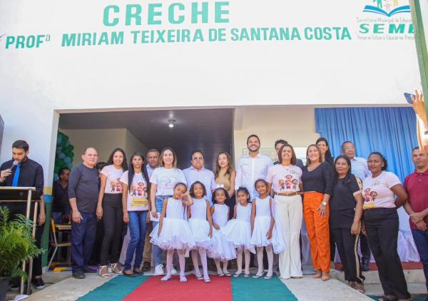 Visita em creche com a coordenadora do Pacto pelas Crian&ccedil;as, Isabel Fonteles.(Imagem:Let&iacute;cias Santos)