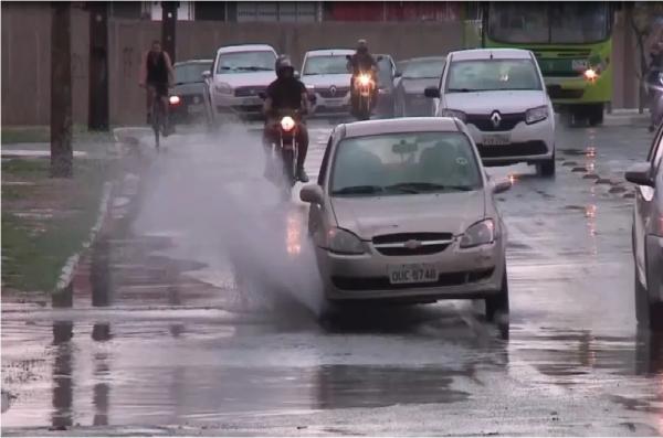 Chuva em Teresina(Imagem:Reprodução)