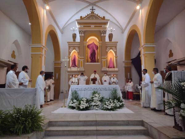 Missa dos Santos Óleos é realizada em Floriano(Imagem:FlorianoNews)
