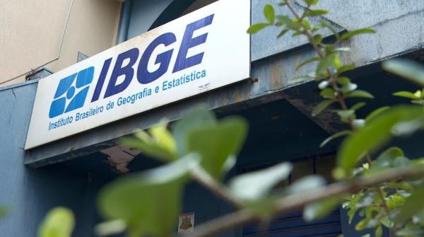 Prédio do Instituto Brasileiro de Geografia e Estatística (IBGE) em Guariba (SP).(Imagem:Alexandre Sá/EPTV)