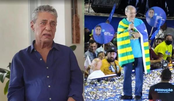 Chico Buarque processou o candidato do Piauí por usar sua música em vídeo divulgado nas redes sociais.(Imagem:Globoplay/Maria Romero g1 PI)