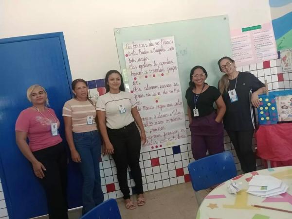 Projeto da Uespi de Uruçuí fortalece alfabetização em escola pública.(Imagem:Divulgação)