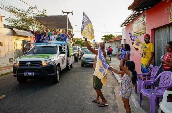 Sílvio Mendes e Iracema Portella fazem carreatas em Teresina e no interior.(Imagem:Divulgação)