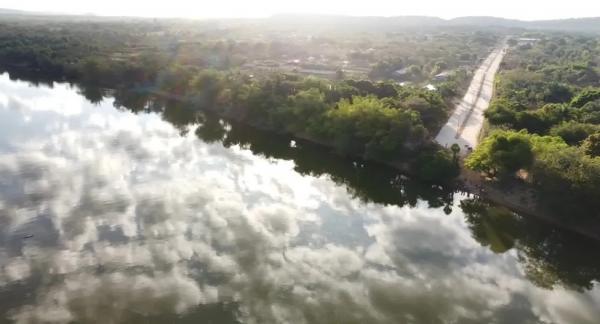  Crianças e adolescentes desapareceram no rio Parnaíba, em Nazária, no Piauí.(Imagem:Reprodução/TV Clube )