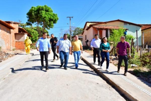 Construção de creche, calçamentos e reforma de praças prometem grandes avanços para Floriano(Imagem:Secom)