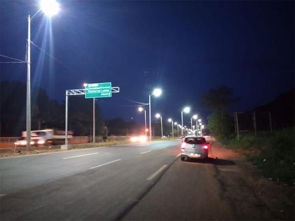 Duplicação da BR-343 recebe iluminação e Governo conclui mais uma etapa da obra(Imagem:Divulgação)