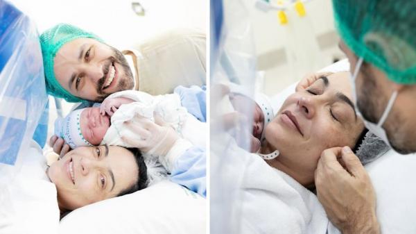 Izabella Camargo dá à luz seu segundo filho, Antonio, aos 44(Imagem:Reprodução)