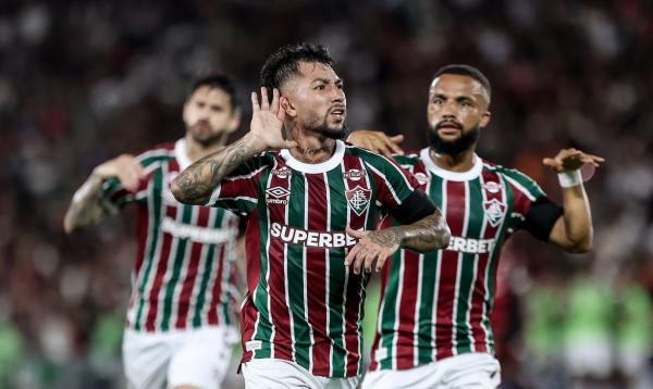 Fluminense derrota Flamengo no Maracanã.(Imagem:Lucas Merçon/Fluminense FC/Direitos reservados)