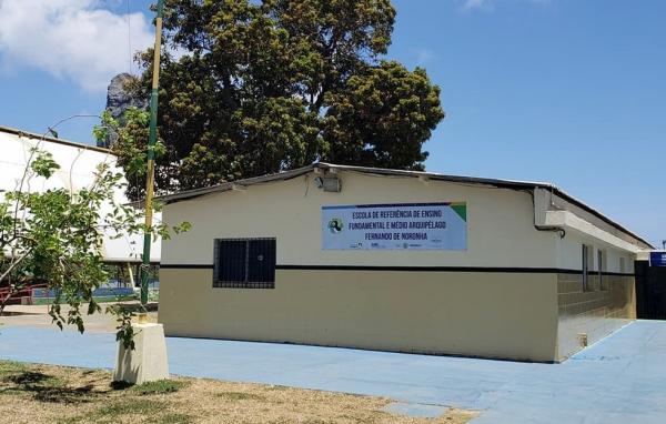 O polo do EAD é na Escola Arquipélago.(Imagem:Ana Clara Marinho/TV Globo)