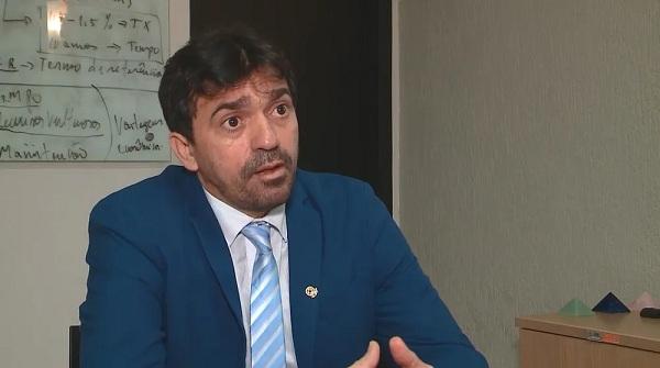 Reitor da UFDPar, Alexandro Marinho.(Imagem:Reprodução /TV Clube)