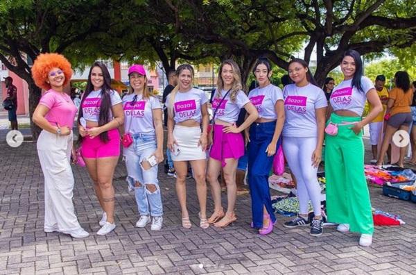 Blogueiras promovem bazar beneficente em Floriano.(Imagem:Reprodução/Instagram)