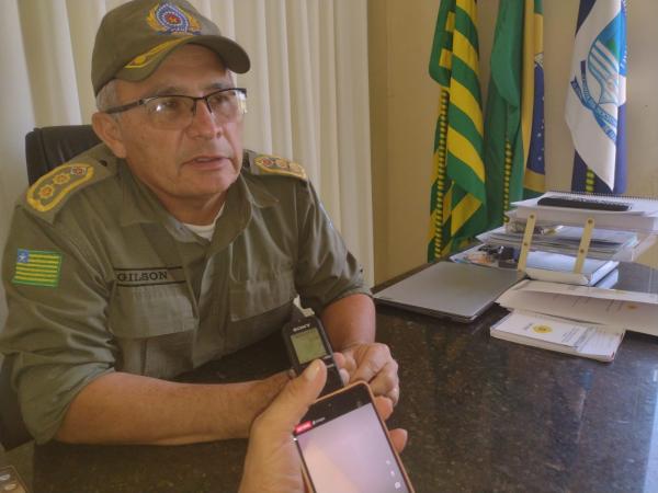 Tenente-Coronel Gilson Leite(Imagem:FlorianoNews)