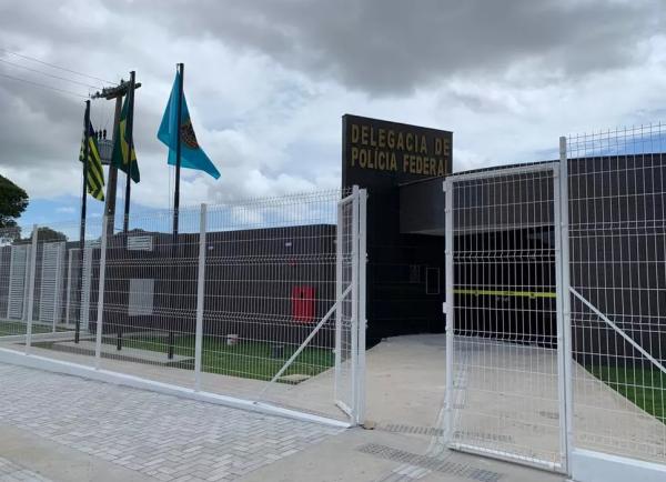 Sede da Polícia Federal em Parnaíba, no Piauí.(Imagem:Polícia Federal)