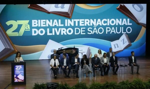 Presidente Lula participa da abertura da Bienal do Livro de São Paulo.(Imagem:Paulo Pinto/Agência Brasil© PAULO PINTO/AGÊNCIA BR)