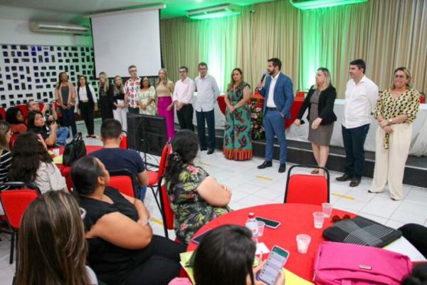 Encontro de professores alinha metas do Projeto Recomposição da Aprendizagem.(Imagem:Divulgação)