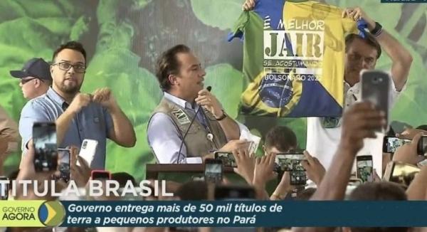 MP pede ao TSE multa a Bolsonaro por propaganda antecipada(Imagem:Reprodução)