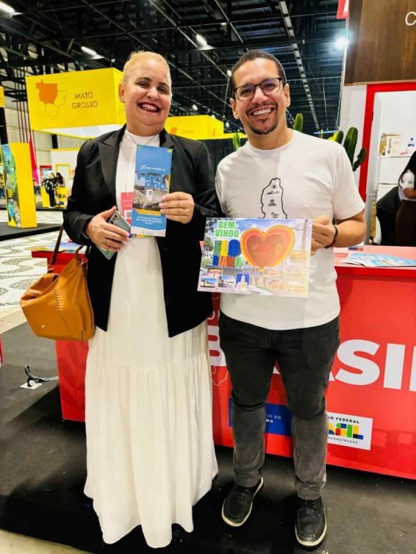 Prefeitura de Floriano marca presença no Salão Nacional do Turismo em São Paulo(Imagem:Secom)