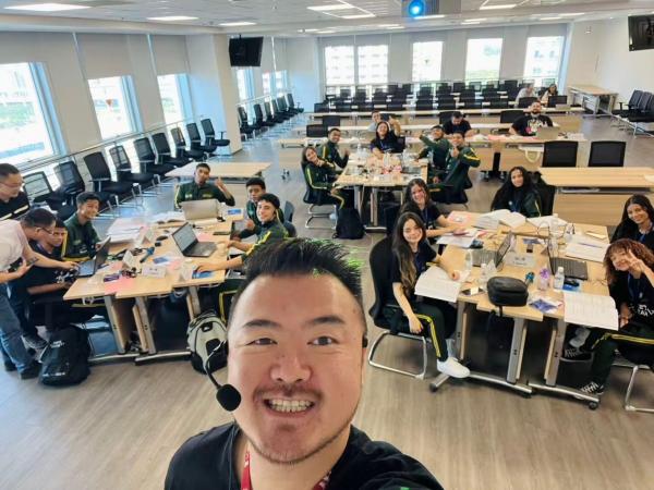 Estudantes piauienses em interc&acirc;mbio na China.(Imagem:Ascom Seduc)