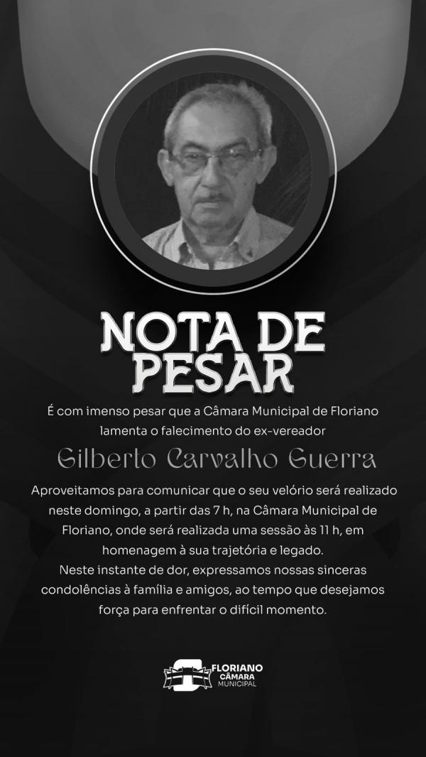 Nota de pesar(Imagem:CMF)