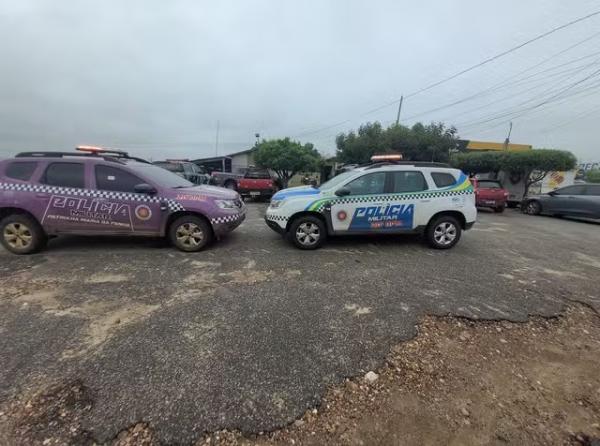 Mulher é agredida com golpes de facão na cidade de Paulistana, no Piauí.(Imagem:Polícia Militar do Piauí)