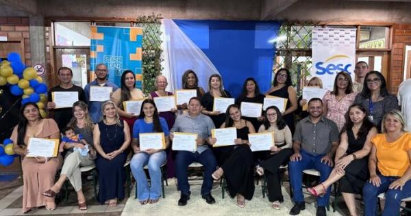 Sesc realiza primeira formatura dos alunos da EAD/EJA Ensino Médio em Piripiri.(Imagem:Divulgação)