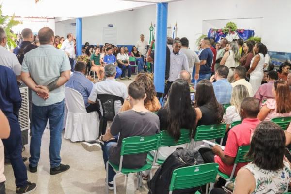 Prefeitura de Floriano entrega reforma e ampliação das escolas José Francisco Dutra e Aldenira Nunes(Imagem:Secom)