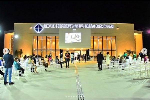 FAESF inaugura Centro de Eventos Profªs Elda e Elza Bucar.(Imagem:Reprodução/Instagram)