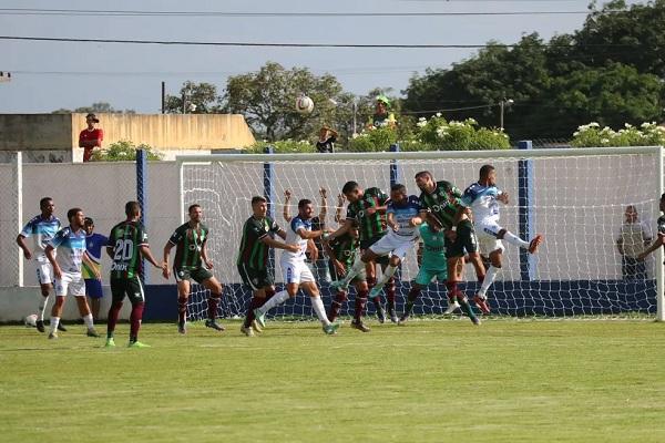  Fluminense-PI x Parnahyba, Campeonato Piauiense 2023.(Imagem:Pablo Cavalcante/ge )