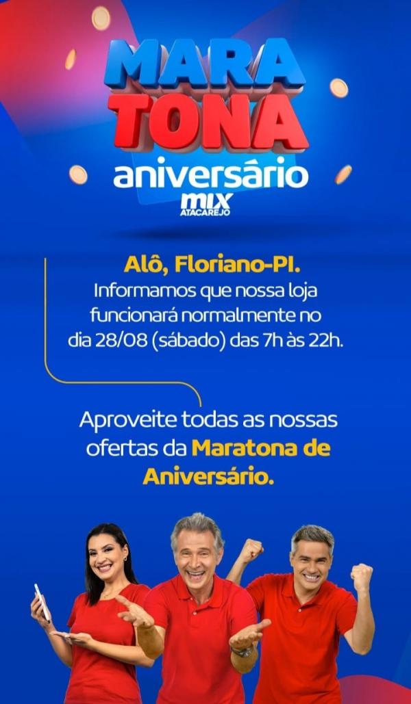 Começa neste sábado (28) a maratona de aniversário no Mix Atacarejo(Imagem:Divulgação)