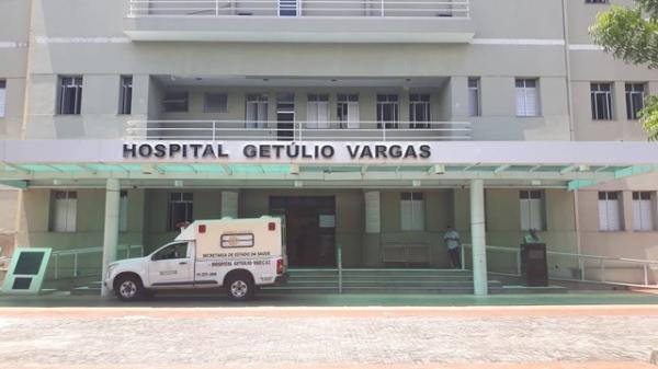 Hospital Getúlio Vargas (HGV) em Teresina.(Imagem:Gilcilene Araújo/G1)