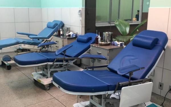 Com a retomada das cirurgias eletivas, a demanda por bolsas de sangue aumentou, mas o volume de doadores, em Teresina, não.(Imagem:Hospital das Clínicas/Divulgação)